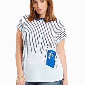 Doctor Who Collared Top